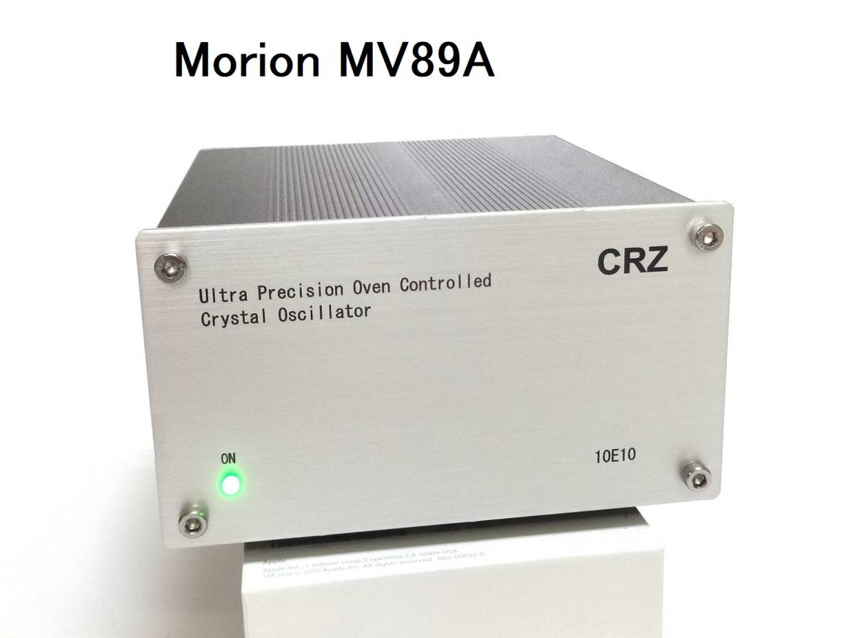 ♪ 10MHzマスタークロック / Morion MV89A二重恒温槽(W OCXO)搭載 / 基準発振器/ 標準で3出力 (50Ω or 75Ω) / 最大6出力迄増設可能.♪