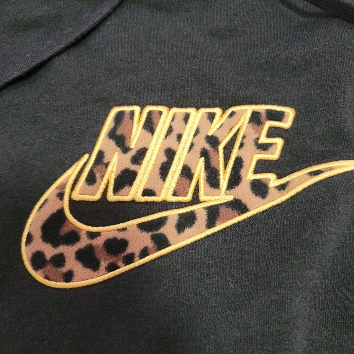 美品 NIKE 裏起毛 スウェットパーカー レギンス セットアップ 黒 XL