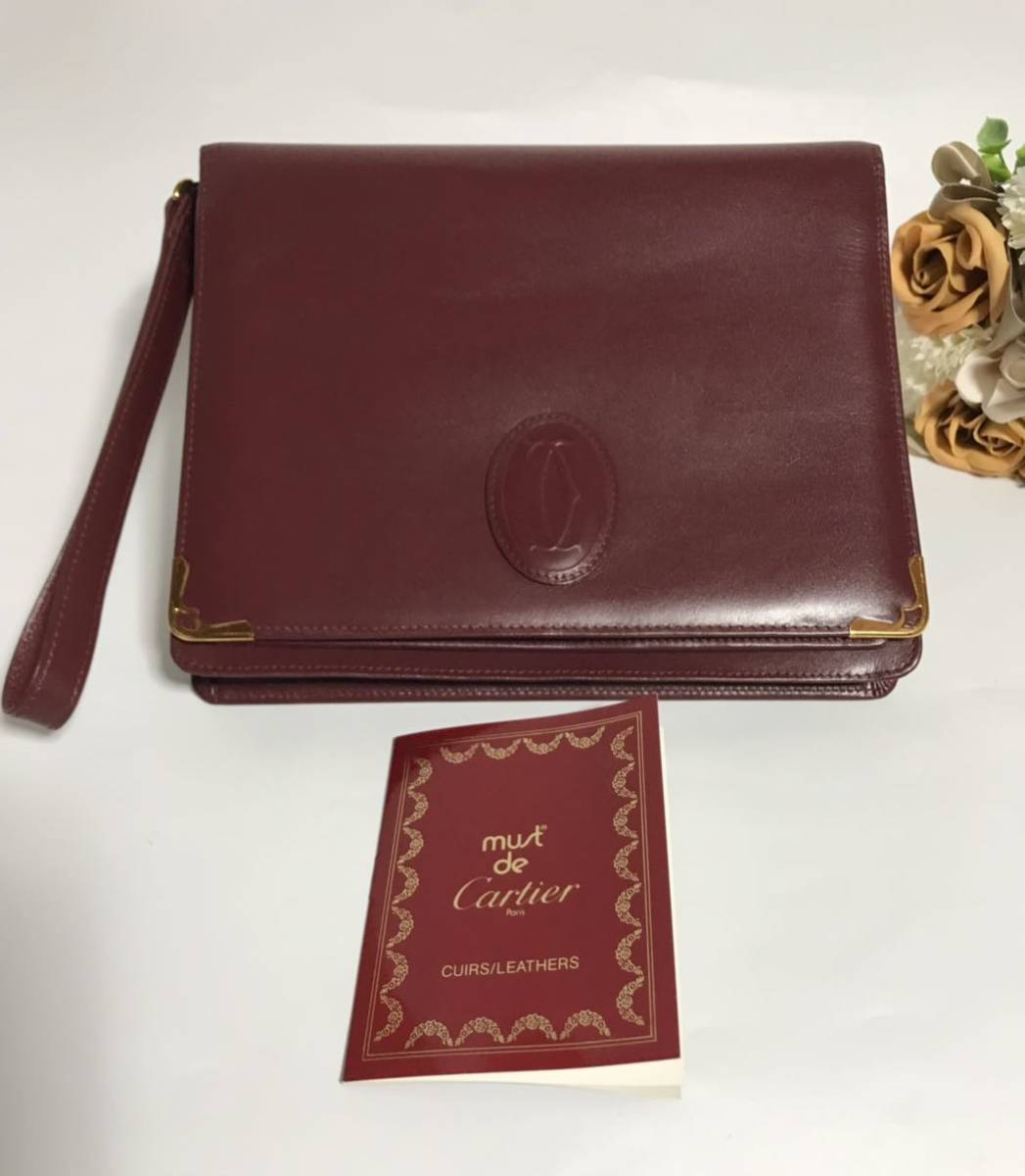 のない】 【勇】カルティエ /Cartier /セカンドバッグ/マスト /マスト
