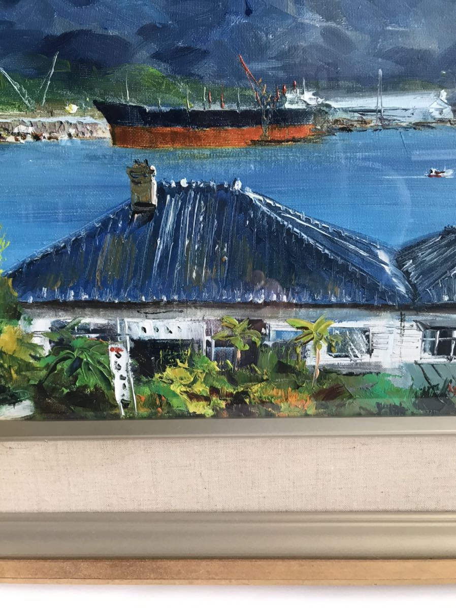 Yahoo!オークション - 【勇】西条 巧 /風景画 /長崎風景 /油絵 Yahoo!オークション - 【勇】西条 巧 /風景画 /長崎風景 /油絵