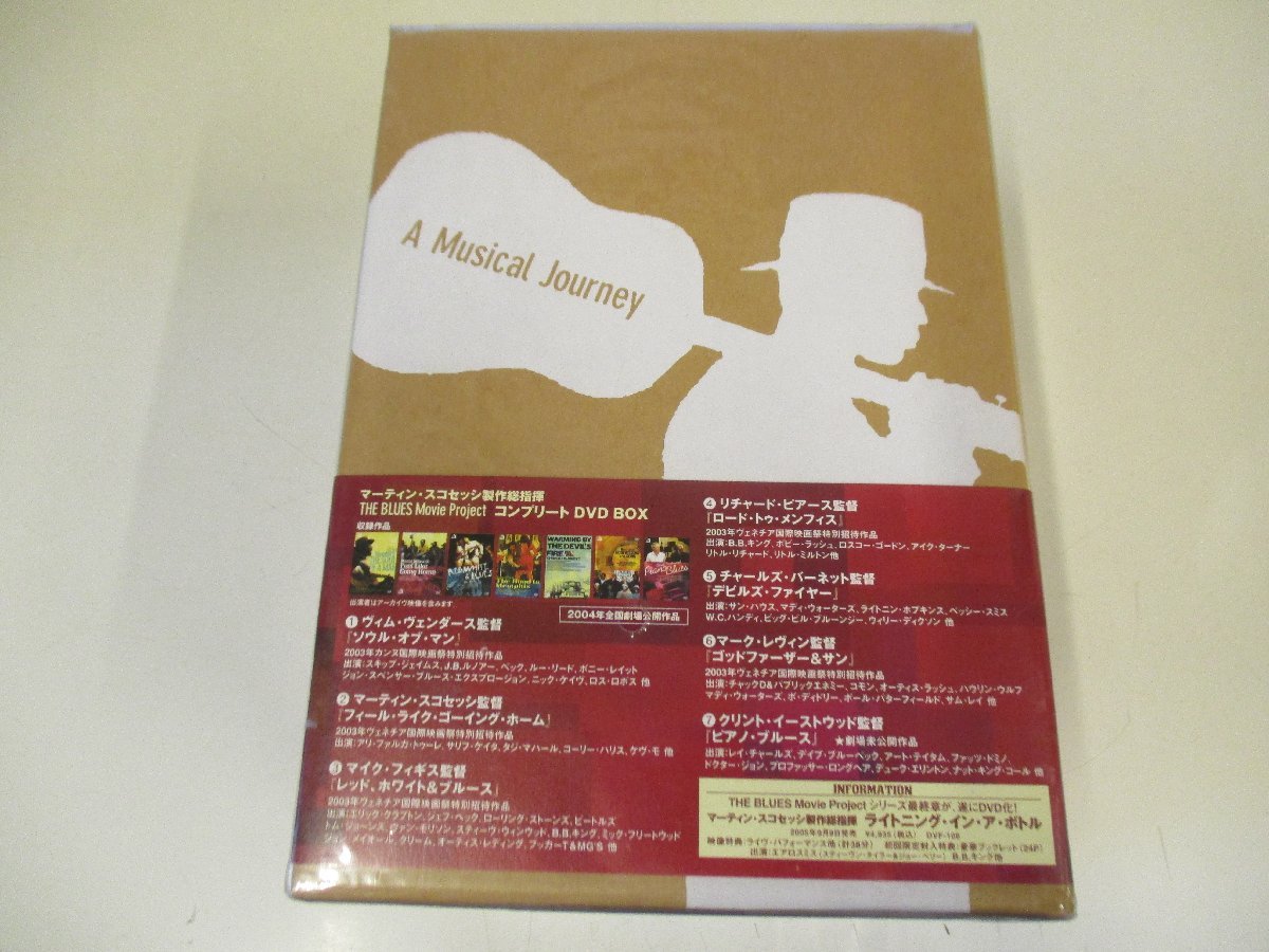 国内正規品 DVD THE BLUES Movie Project コンプリートDVD BOX 限定