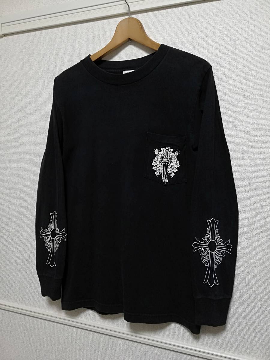 スになりま ☆送料無料☆クロムハーツ☆ロングtシャツ☆トップス☆ロン