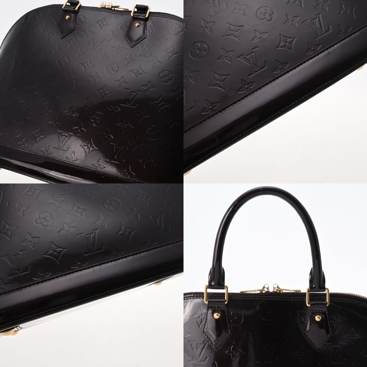 LOUIS VUITTON ルイヴィトン ヴェルニ アルマ GM アマラント M93595