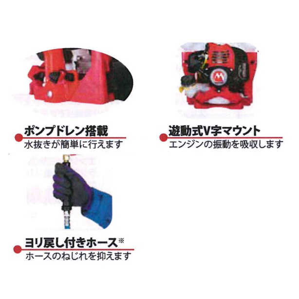 背負動噴 MLS101-1 タンク容量10L 背負い式動力噴霧器 丸山製作所
