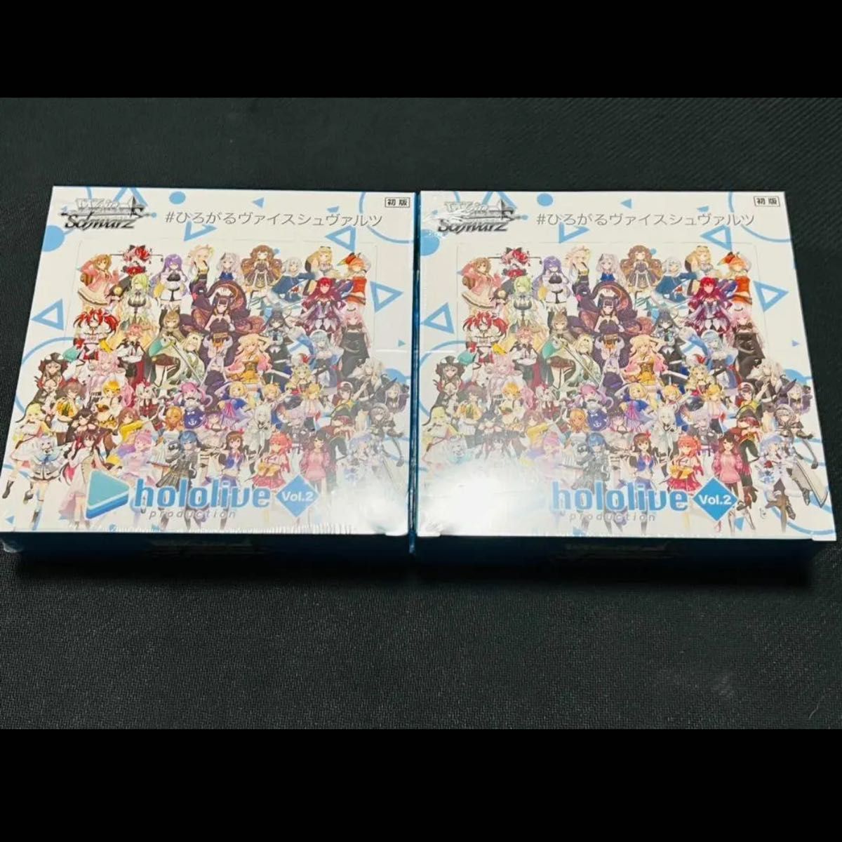 ヴァイスシュヴァルツ ホロライブVol.2 4BOX シュリンク付き 新品未