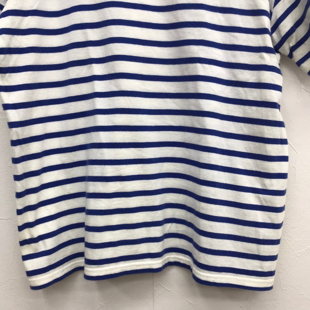 送料無料【size.XS】良品 フランス製 SAINT JAMES セントジェームス ボーダー 半袖Tシャツ メンズ バスクシャツ カットソー 検(オーチバル