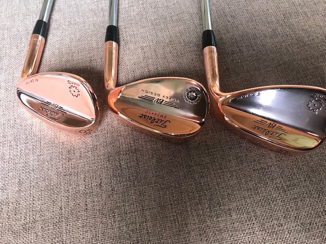 ヤフオク! - タイトリスト VOKEY SM5 ボーケイフォージド 銅メ...