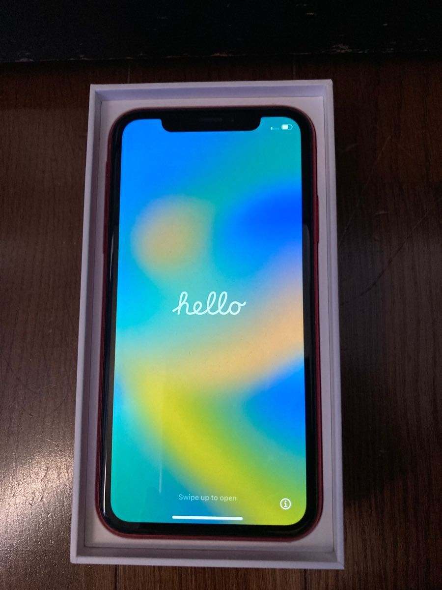 美品 iPhone8 256GB レッド シムロック解除 純正充電ケーブル | www