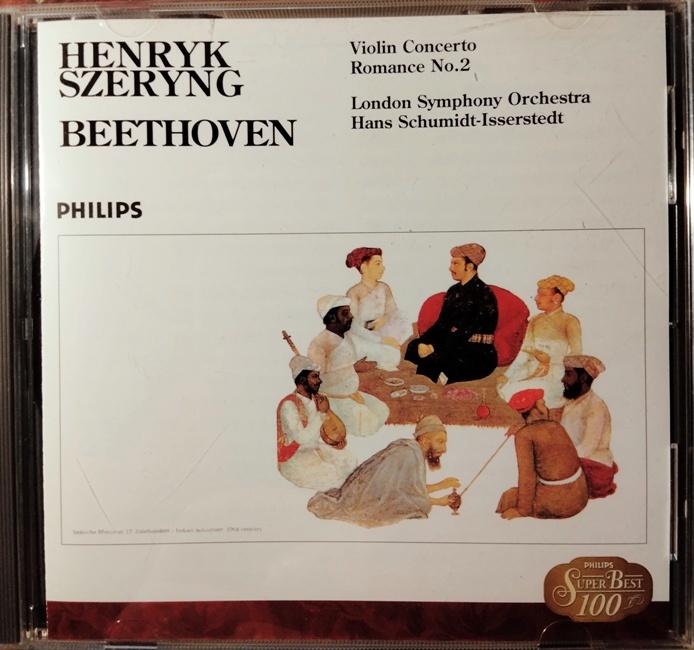 ベートーヴェン：ヴァイオリン協奏曲、ロマンス第２番 ヘンリク・シェリング、シュミット＝イッセルシュテット＆ロンドン交響楽団の画像1