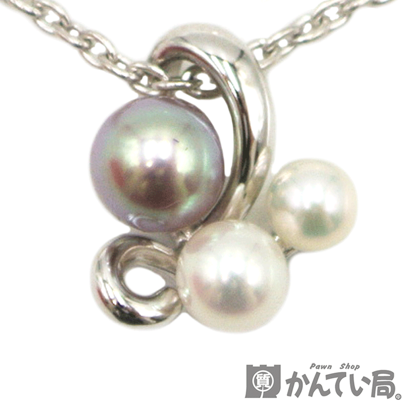 正規逆輸入品】 K18WG 【田崎真珠】パールネックレス TASAKI 5624