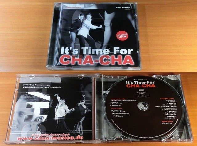 It's time for Cha-Cha 【社交ダンス音楽ＣＤ】♪N557_画像2