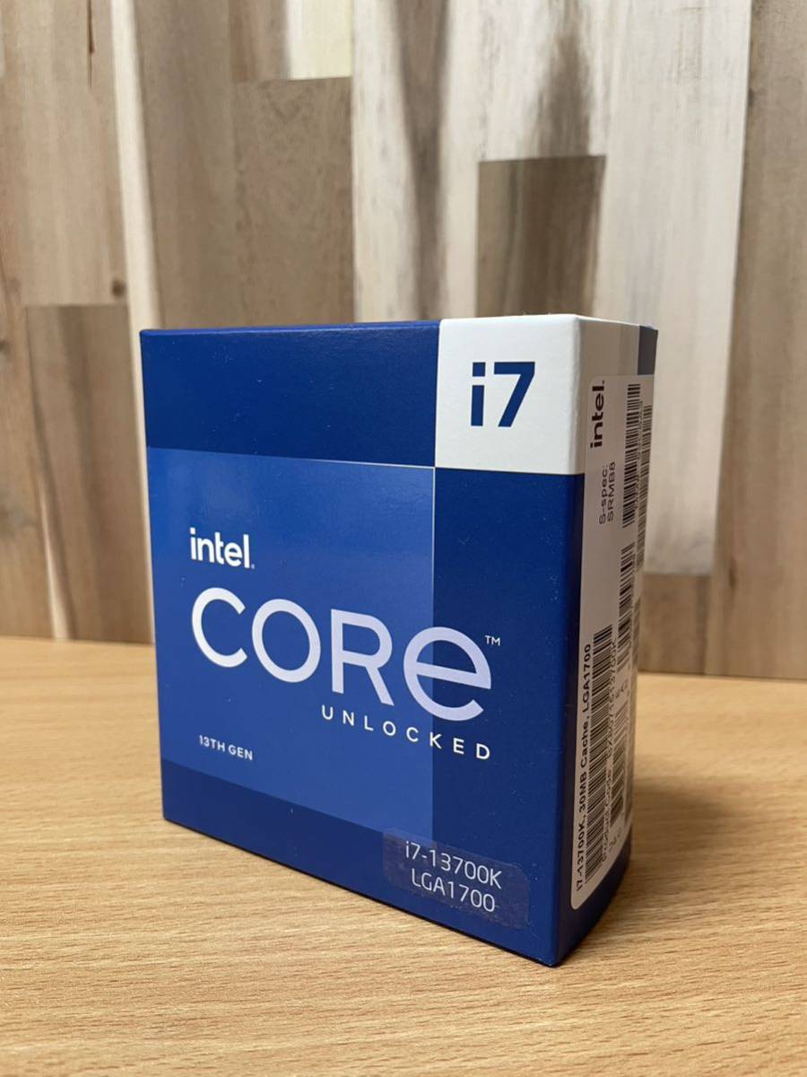 新品未開封 intel core i7 13700K box-
