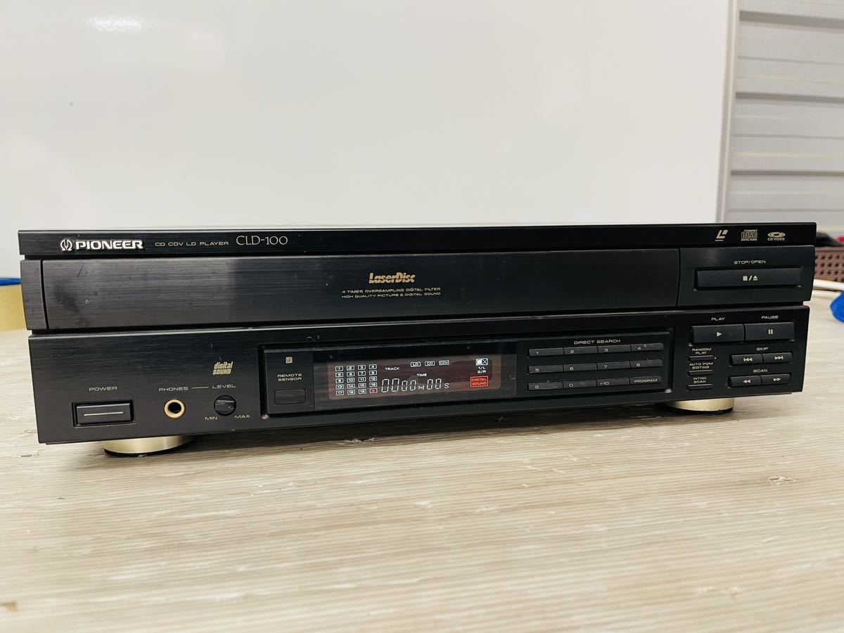第1位獲得! レトロ☆Pioneer パイオニア☆ 両面再生機対応 CD CDV