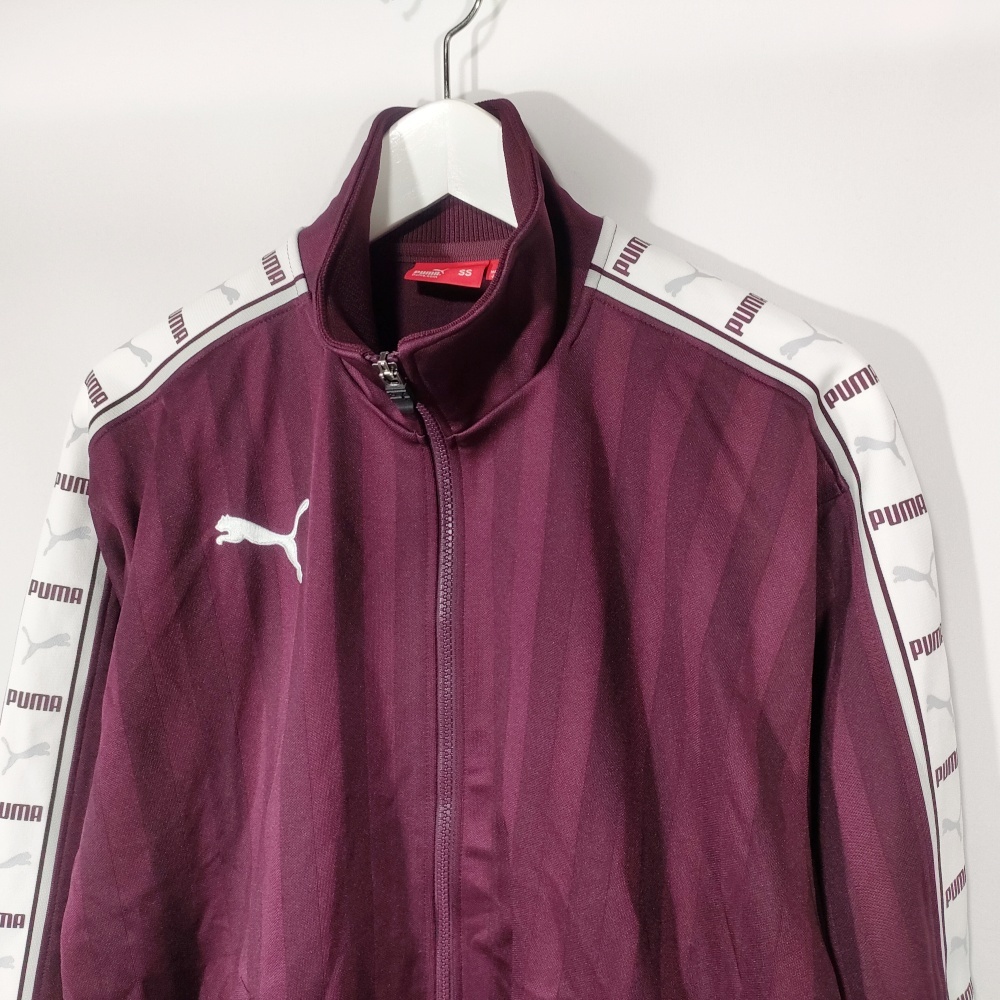 美品 プーマ PUMA レトロジャージ トラックジャケット ロゴ 美品 プーマ PUMA レトロジャージ トラックジャケット ロゴ