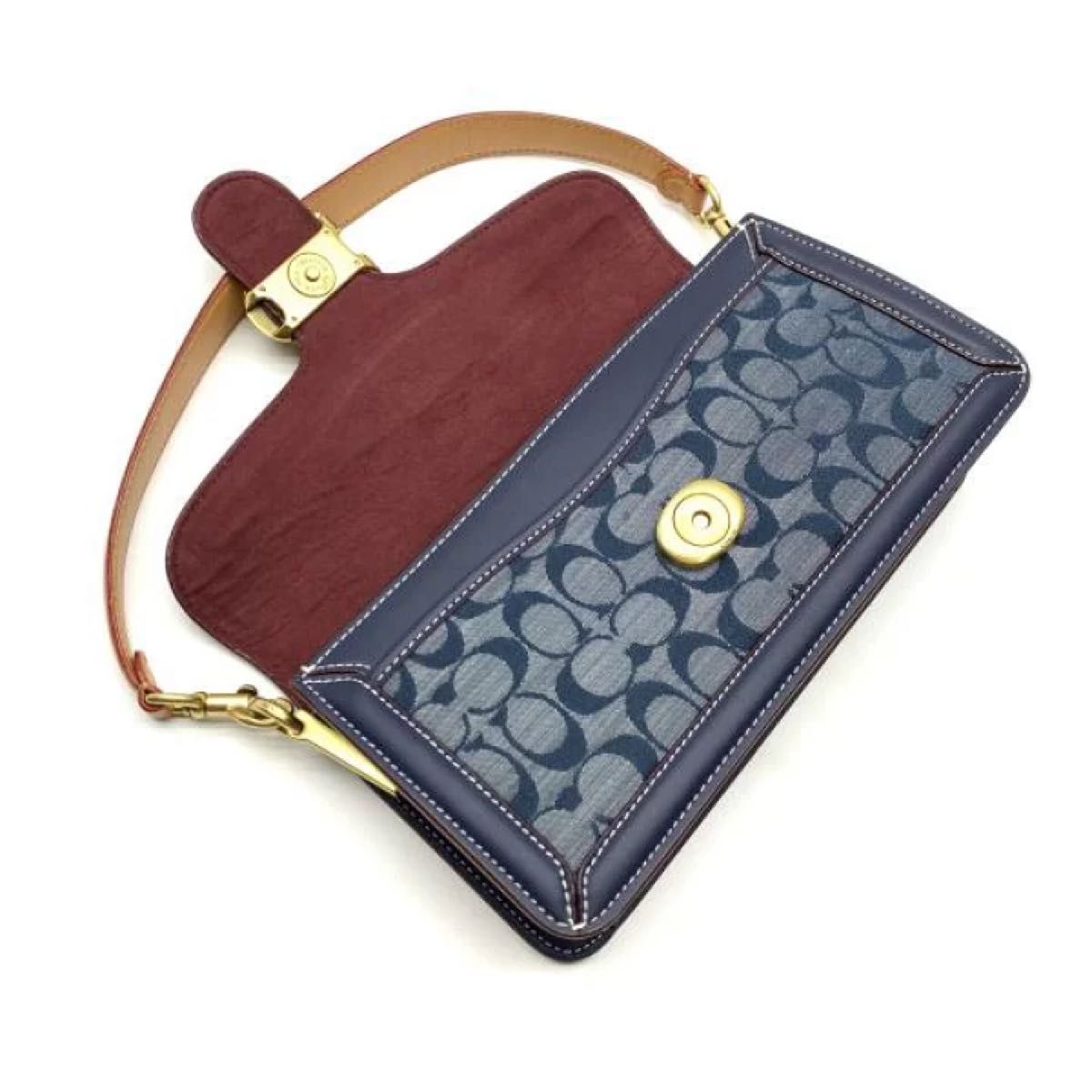 レア❣️新品 COACH コーチ タビー ショルダーバッグ 26 シャンブレー