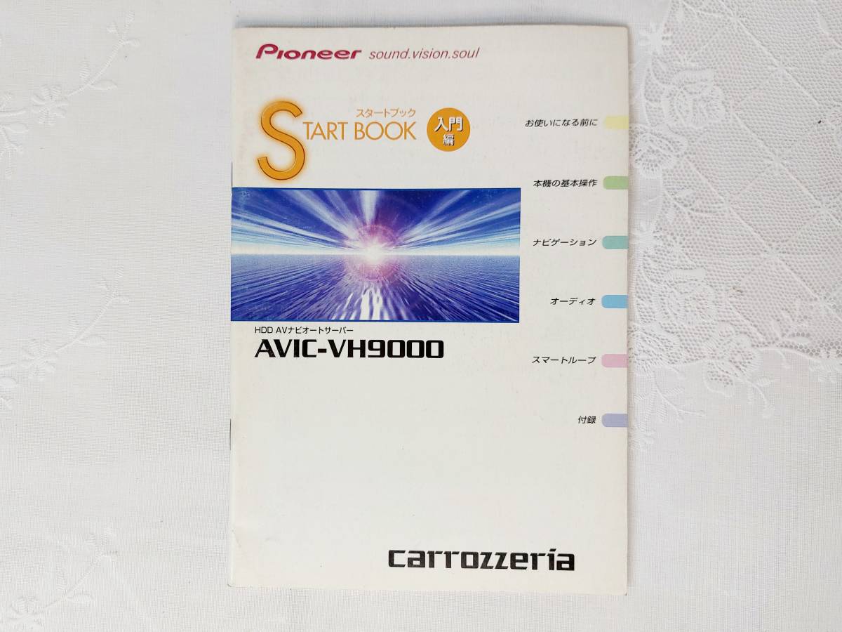 C28008 カロッツェリア AVIC-VH9000 AVIC-H9000 AVIC-ZH9000 説明書 Carrozzeria PIONEER_画像4
