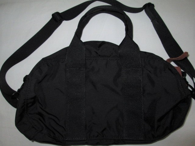 * б/у товар прекрасный товар GREGORY PONYBAG Gregory po колено сумка черный чёрный 6L 230g W29×H15×D12cm плечо ремешок Mini большая спортивная сумка *