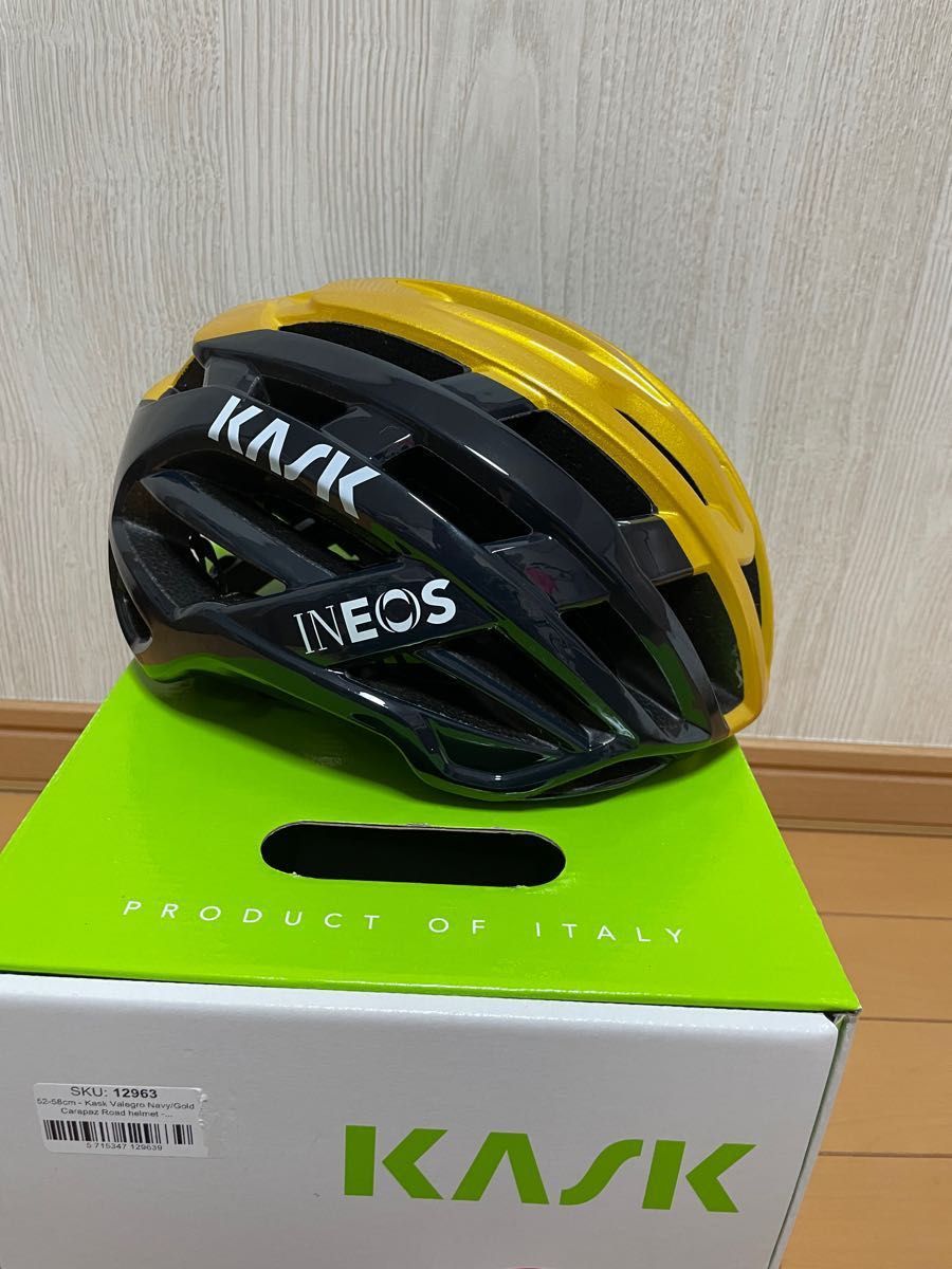 【カラパス選手支給品/五輪金SP/非売品】KASK LIGHTラインM