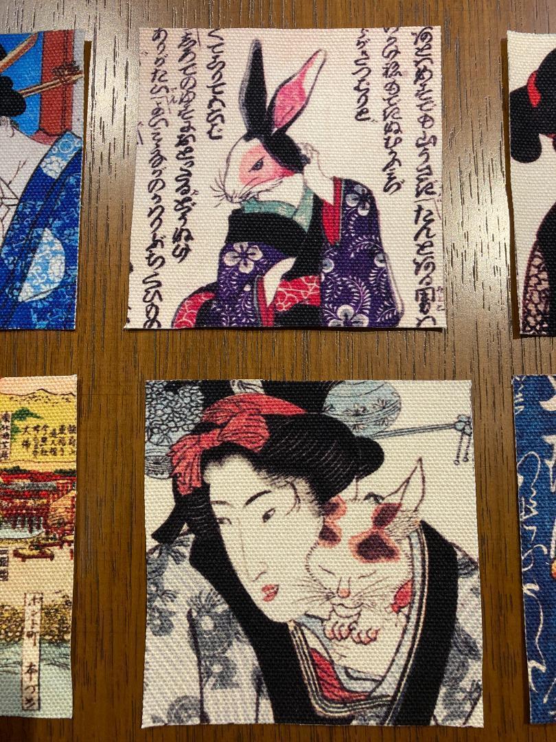浮世絵 美人画 8号帆布 10枚セット|Yahoo!フリマ(旧PayPayフリマ)