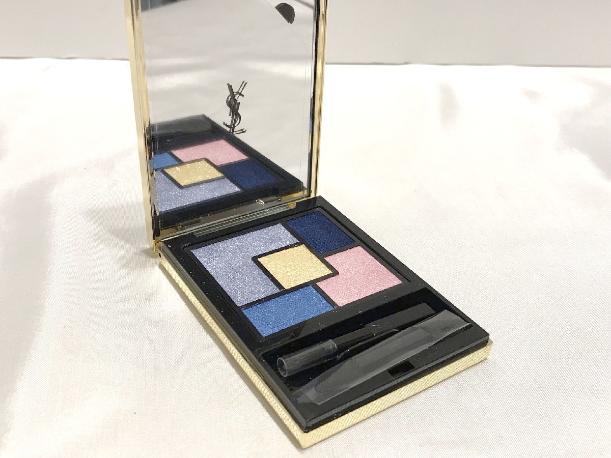 ■【YS-1】ほぼ未使用 ■ イヴ サンローラン YSL ■ アイパレット ポップイリュージョン 1 ■ アイシャドウ ５カラー 【同梱可能商品】■D_画像7