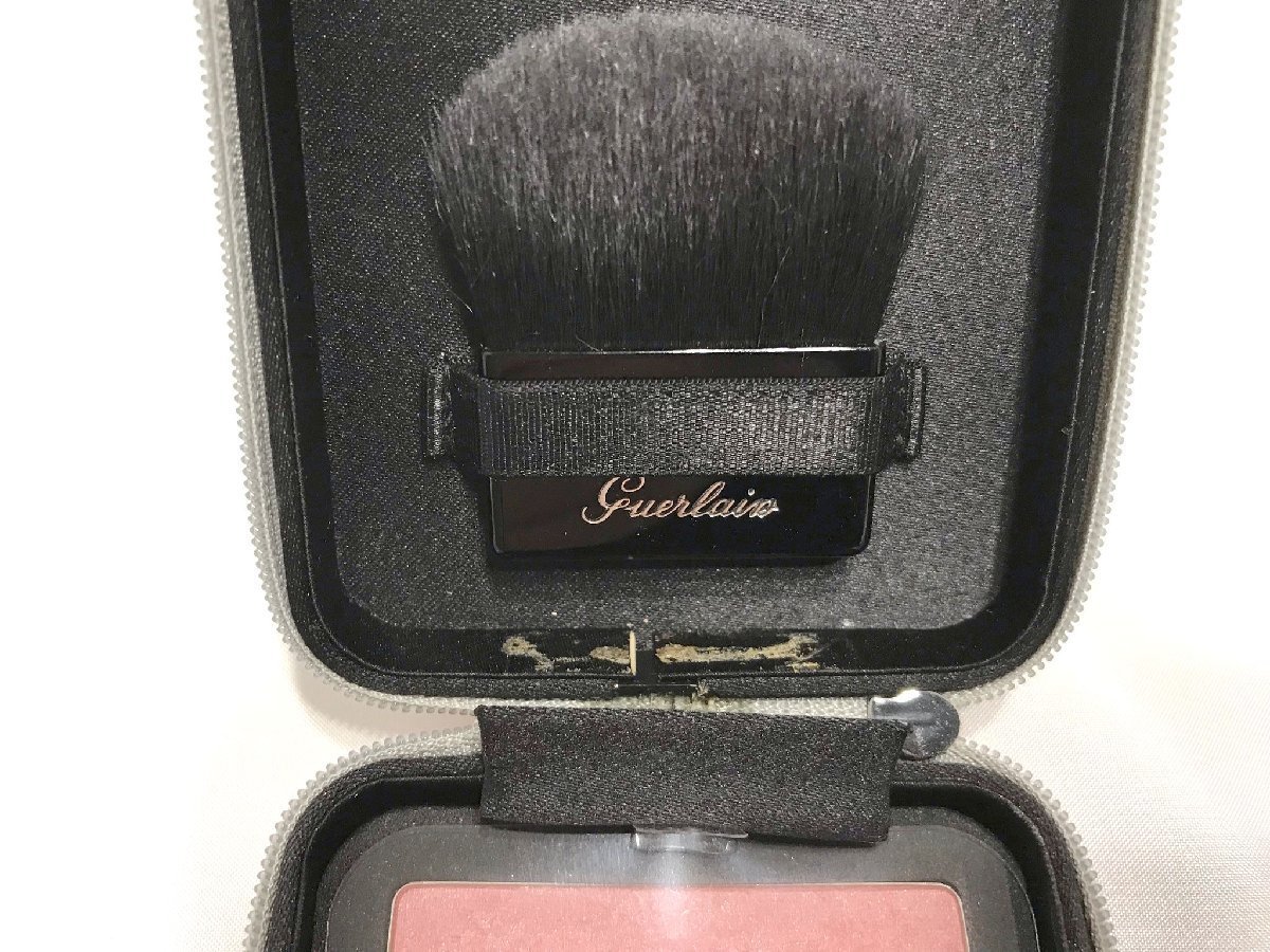 #[YS-1] almost unused # Guerlain GUERLAIN # meteor lito my Palette #korekting powder #2 brush [ including in a package possibility commodity ]#D
