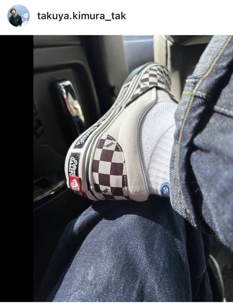 キムタク着 Standard California×Vans SLIP ON 20周年スリッポン キムタク着 Standard California×Vans SLIP ON 20周年スリッポン
