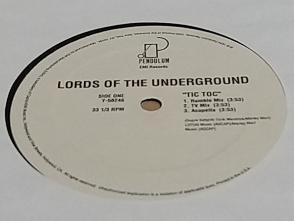 Lords Of The Underground - Tic Toc_画像3