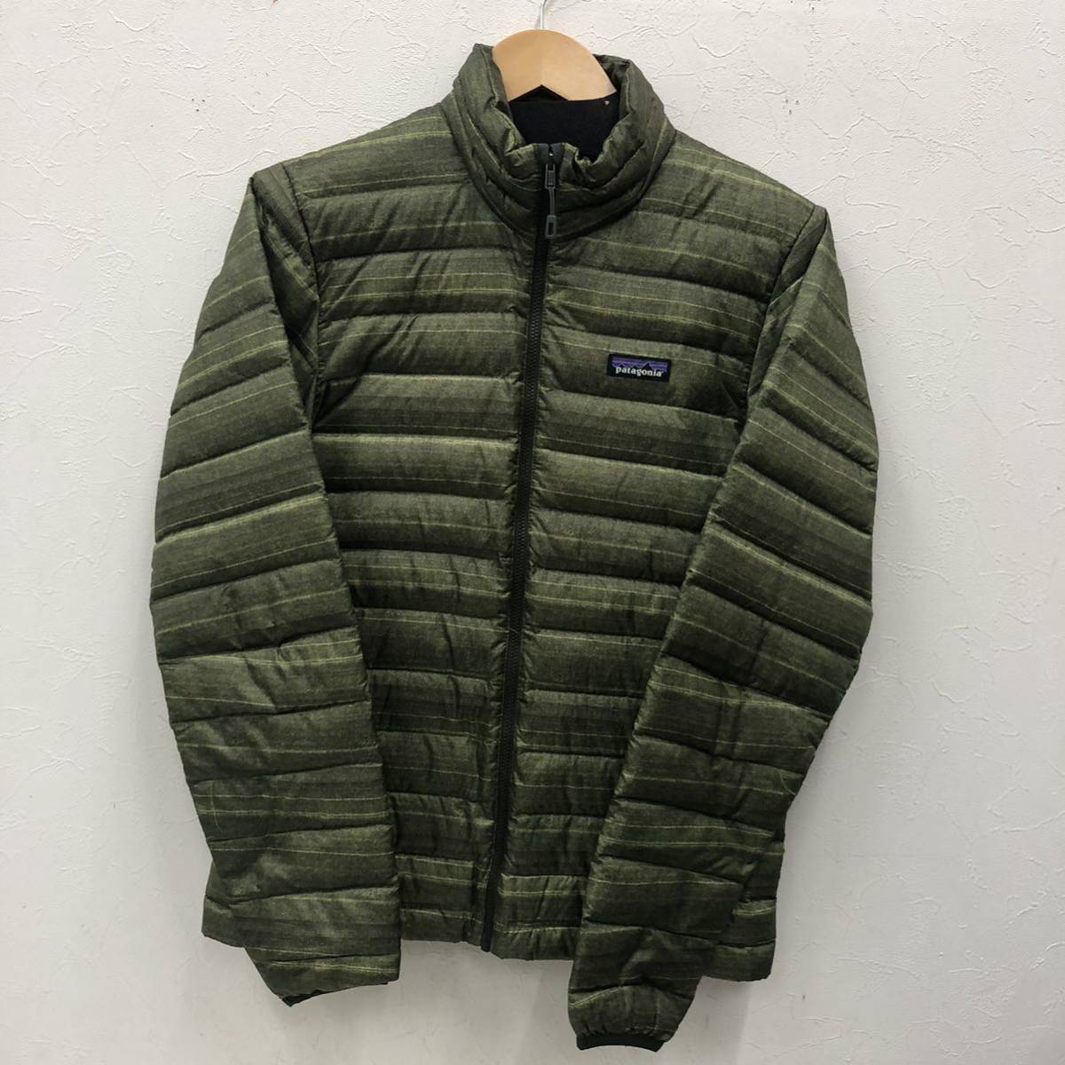 ご予約品】 patagoniaパタゴニア ダウンジャケット S ナイロン GRN