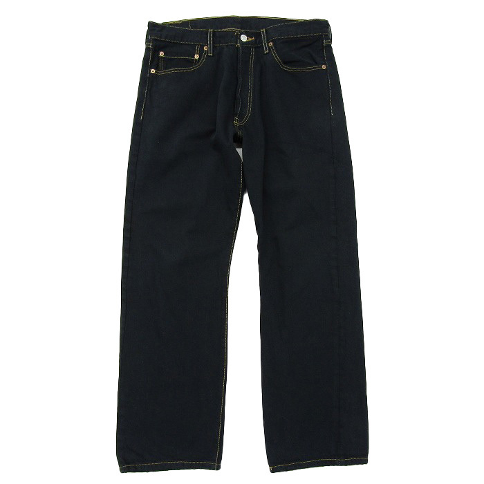 古着 リーバイス Levi’s 501 ブラックデニムパンツ ジーンズ ジーパン 後染め サイズ表記：W34L30　gd76409_画像1