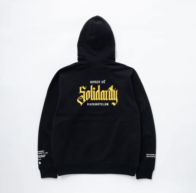 新品/RATS SOLIDARITY ZIP HOODIE ラッツ ジップパーカー 黒 ブラック Mサイズ_画像3