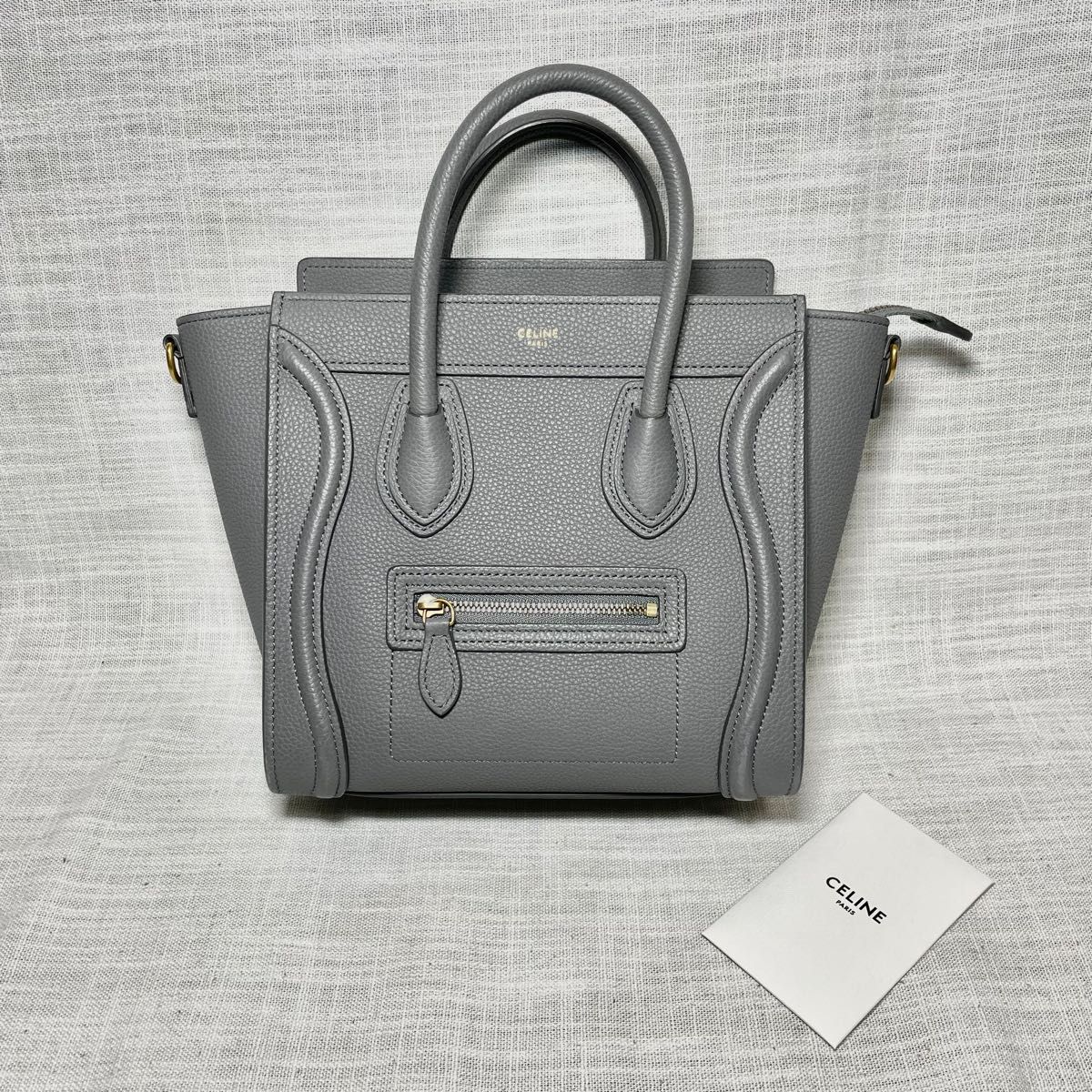 2021年新作 【美品】CELINE(セリーヌ) セリーヌ ラゲージ マイクロ