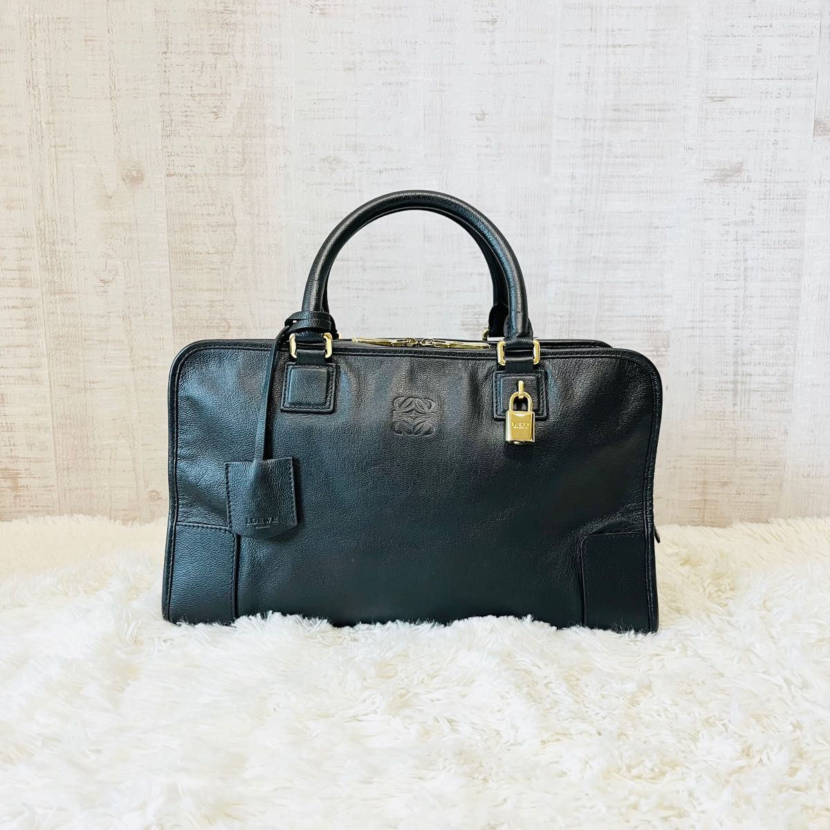 感謝の声続々! 【36㎝】LOEWE ロエベ トートバッグ アマソナ 36