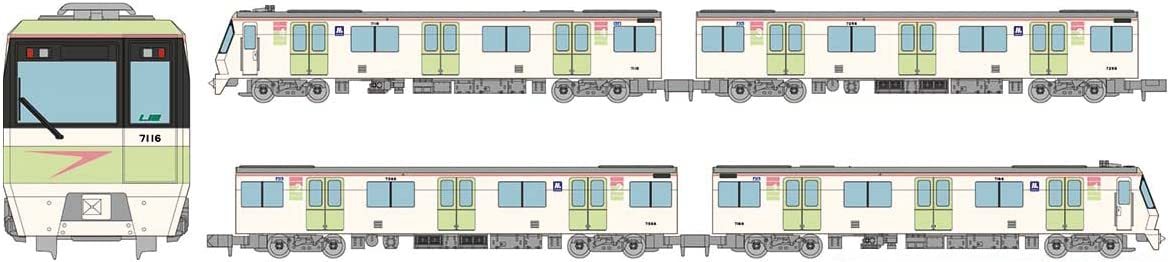 リニア地下鉄道コレクション Osaka Metro70系後期車 (長堀鶴見緑地線・16編成桜色)4両セットB 新品・未開封