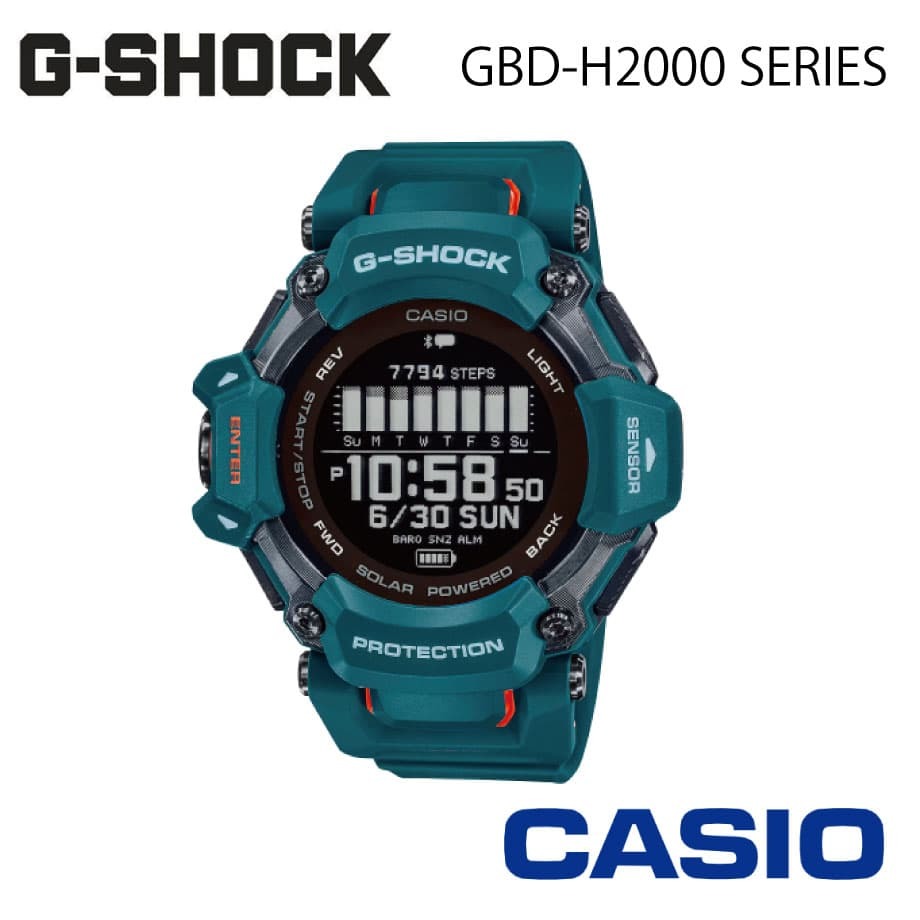 正規販売店】【3年保証】CASIO カシオ G-SHOCK G-ショック GBD-H2000-2JR 腕時計 20気圧防水 