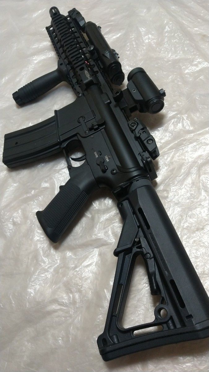 E&C製 M4 フルメタル電動ガン EC-301 外装カスタム PTS CENTURION ARMS