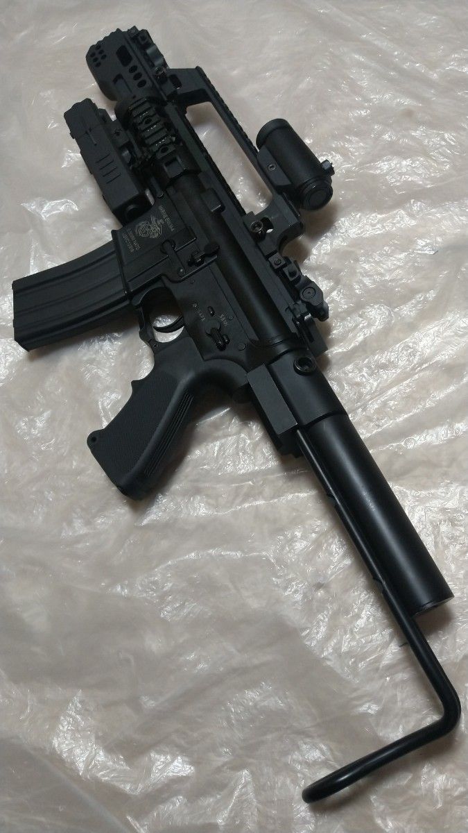 S&T BABY M4 電動ガン With M231ストック仕様 フルメタル (検 東京マルイ 次世代 hk416 g3 mp5