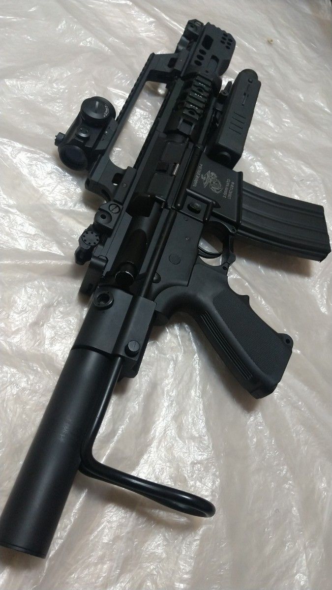 S&T BABY M4 電動ガン With M231ストック仕様 フルメタル (検 東京マルイ 次世代 hk416 g3 mp5