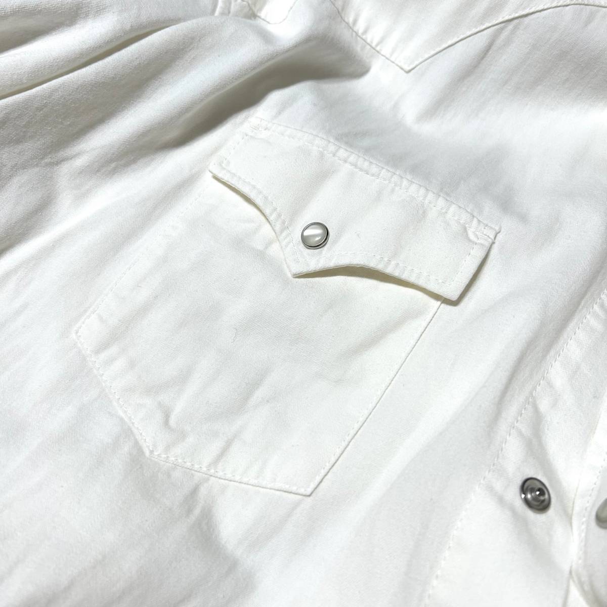 国内正規品 22SS CELINE PAINTER SHIRT WESTERN WHITE DENIM XL 国内正規品 22SS CELINE PAINTER SHIRT WESTERN WHITE DENIM XL