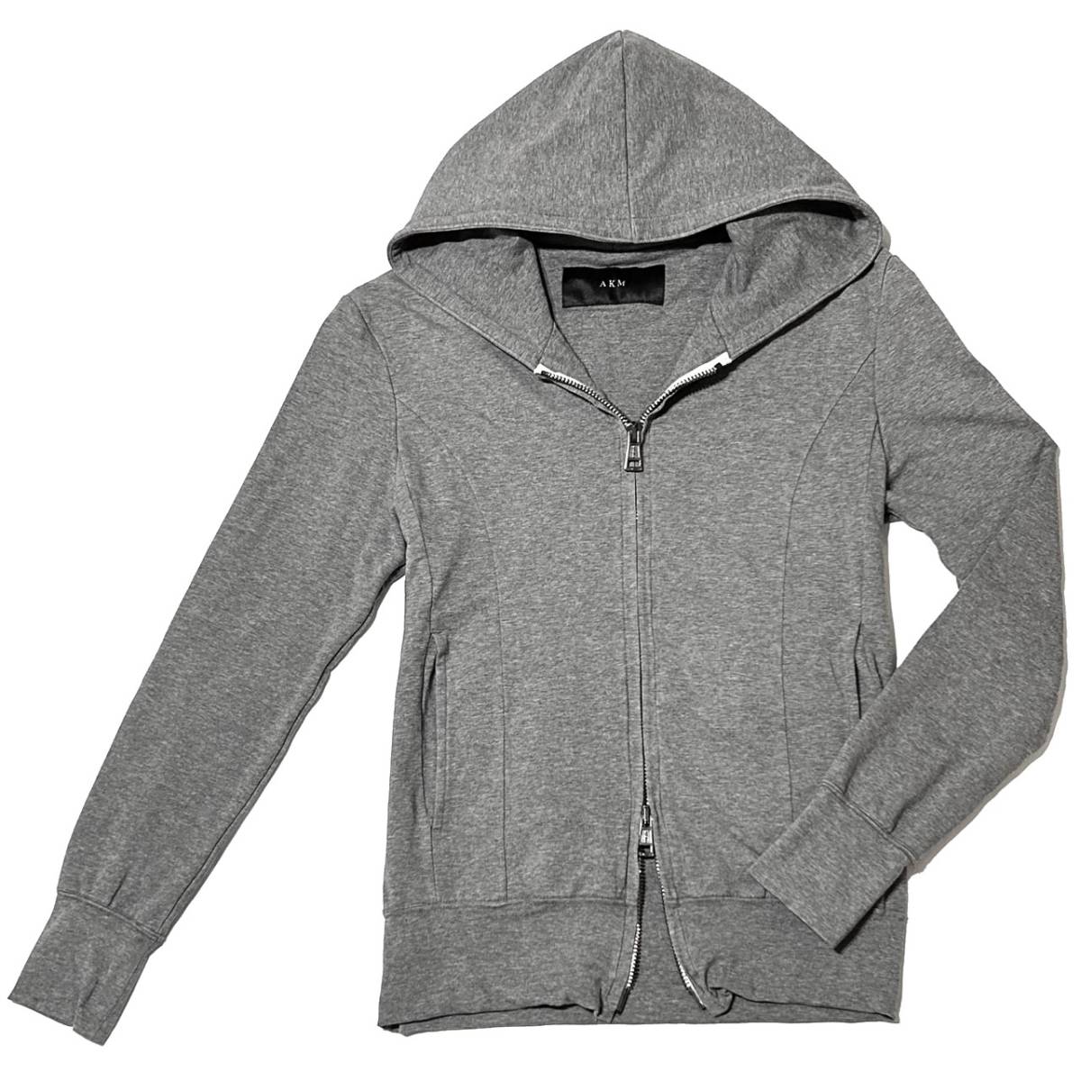 Yahoo!オークション - 定価4.3万 AKM stretch zip hooded