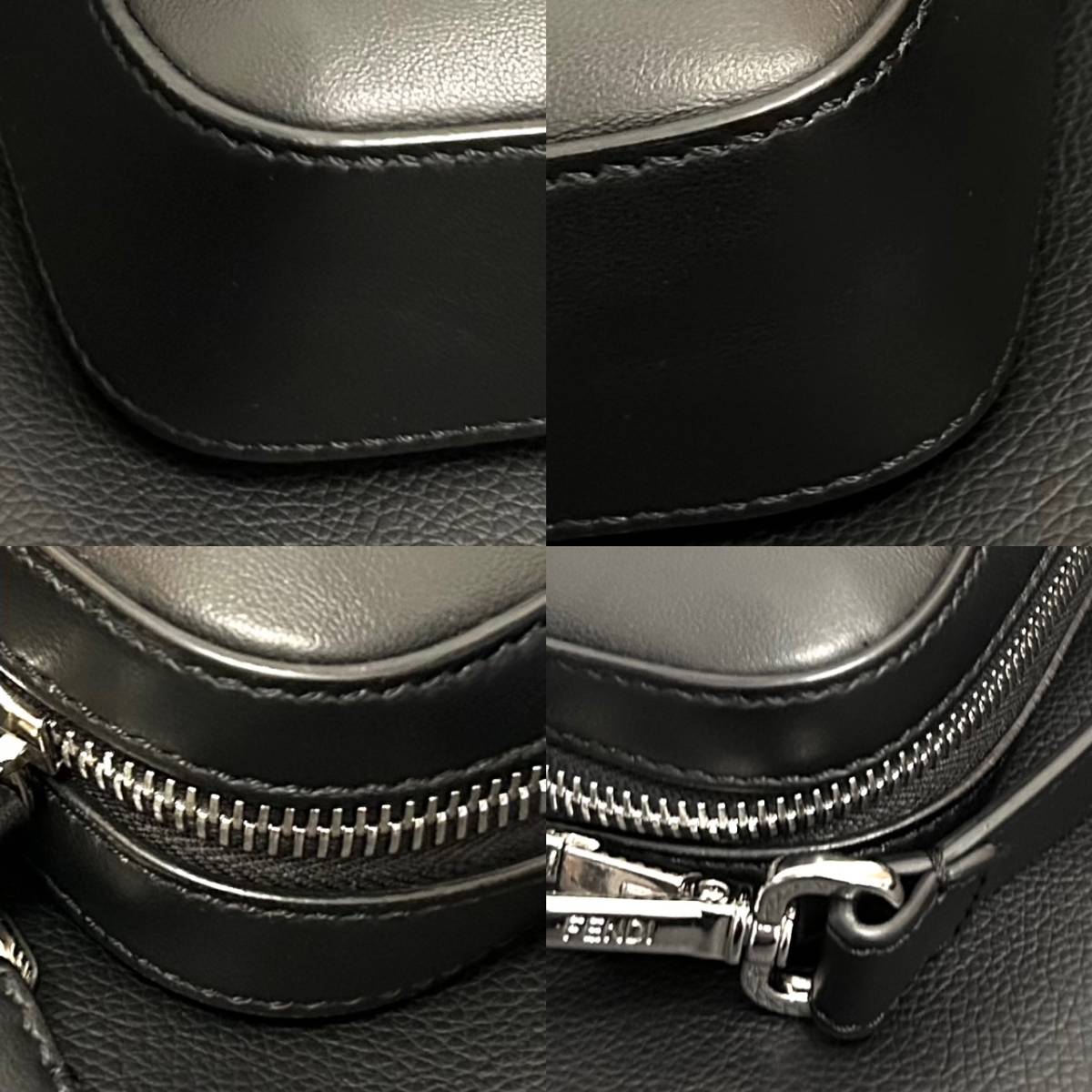 正規品 FENDI LOGO CAMERA CASE MEDIUM ギャラ付き美品 フェンディ ロゴカメラショルダーバッグ 鞄 本物 男女兼用 8