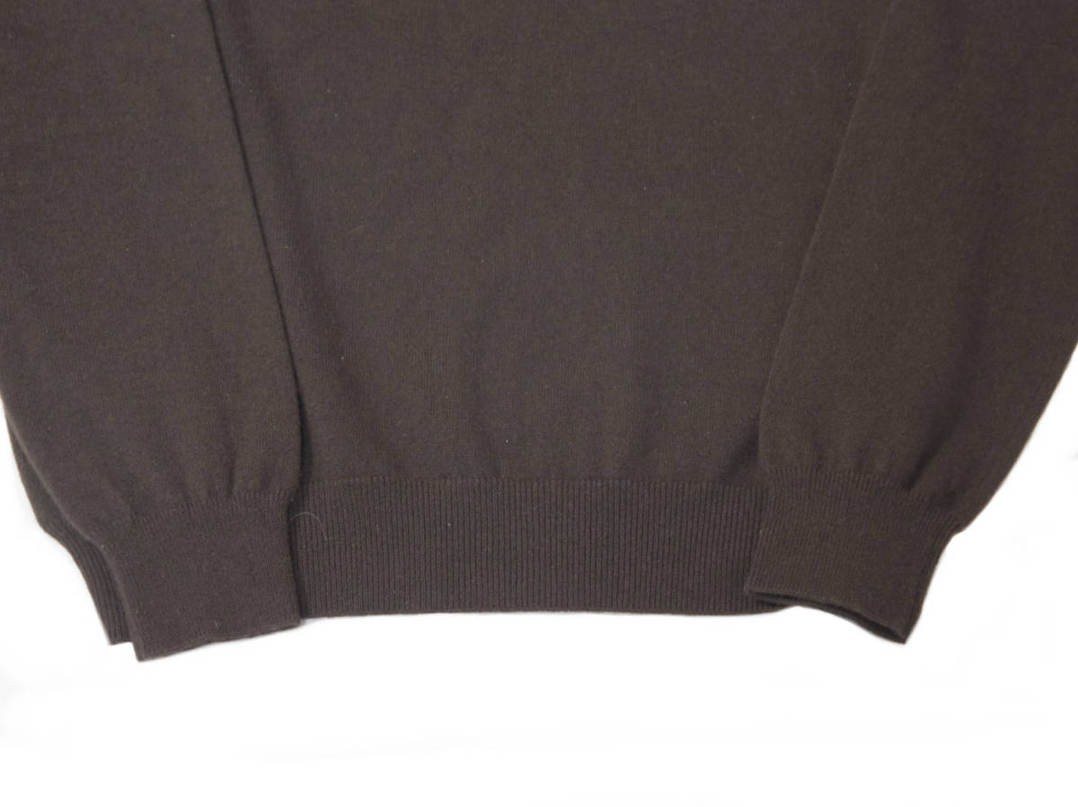 初回限定】 Maloマーロ☆カシミヤハイゲージニット Vネックメンズ