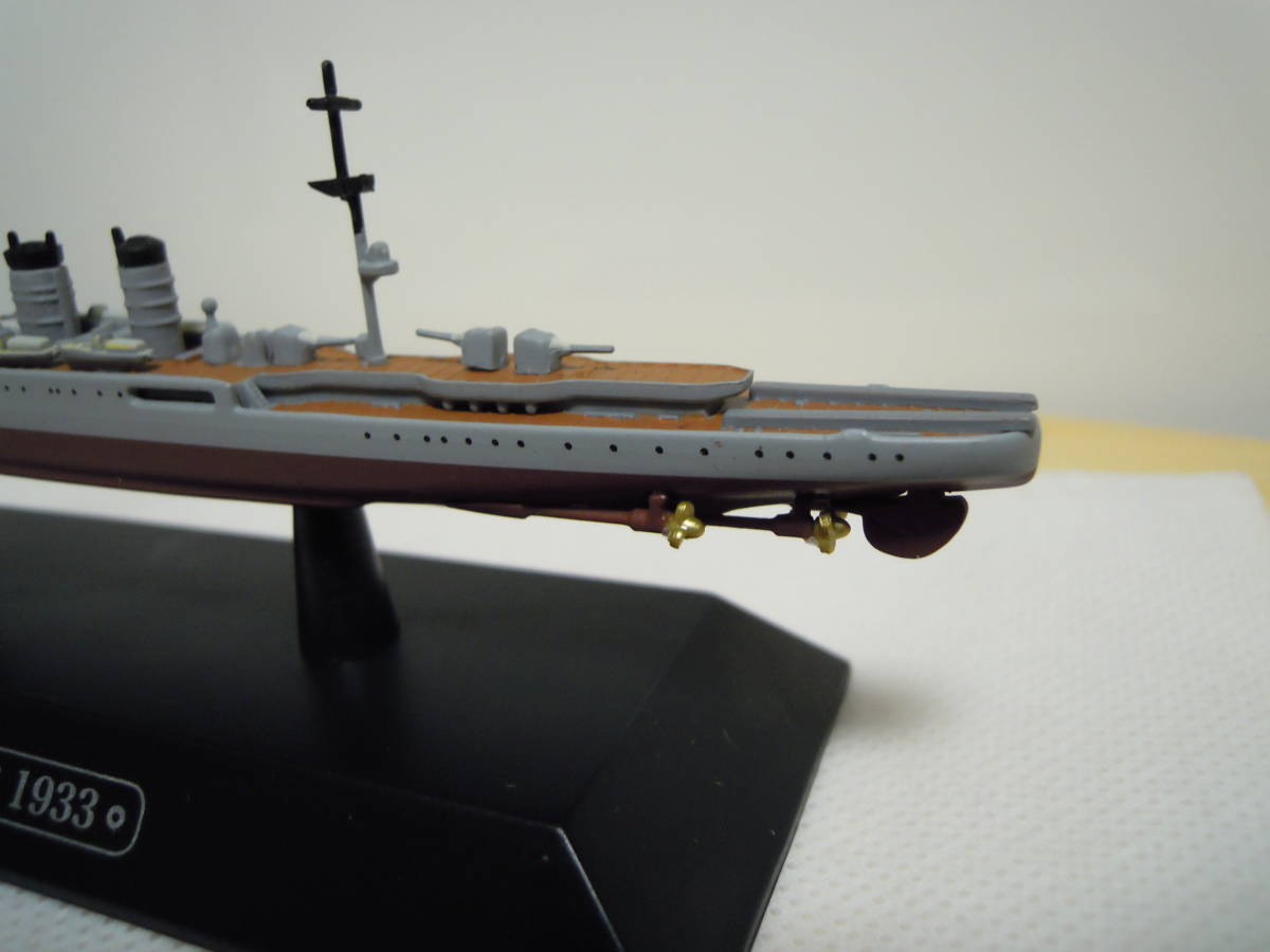 世界の軍艦コレクション 59 軽巡 川内 1933年 日本海軍 軽巡洋艦 1/1100 イーグルモス EAGLEMOSS ハーレクイン 大日本帝国海軍 せんだい_画像8