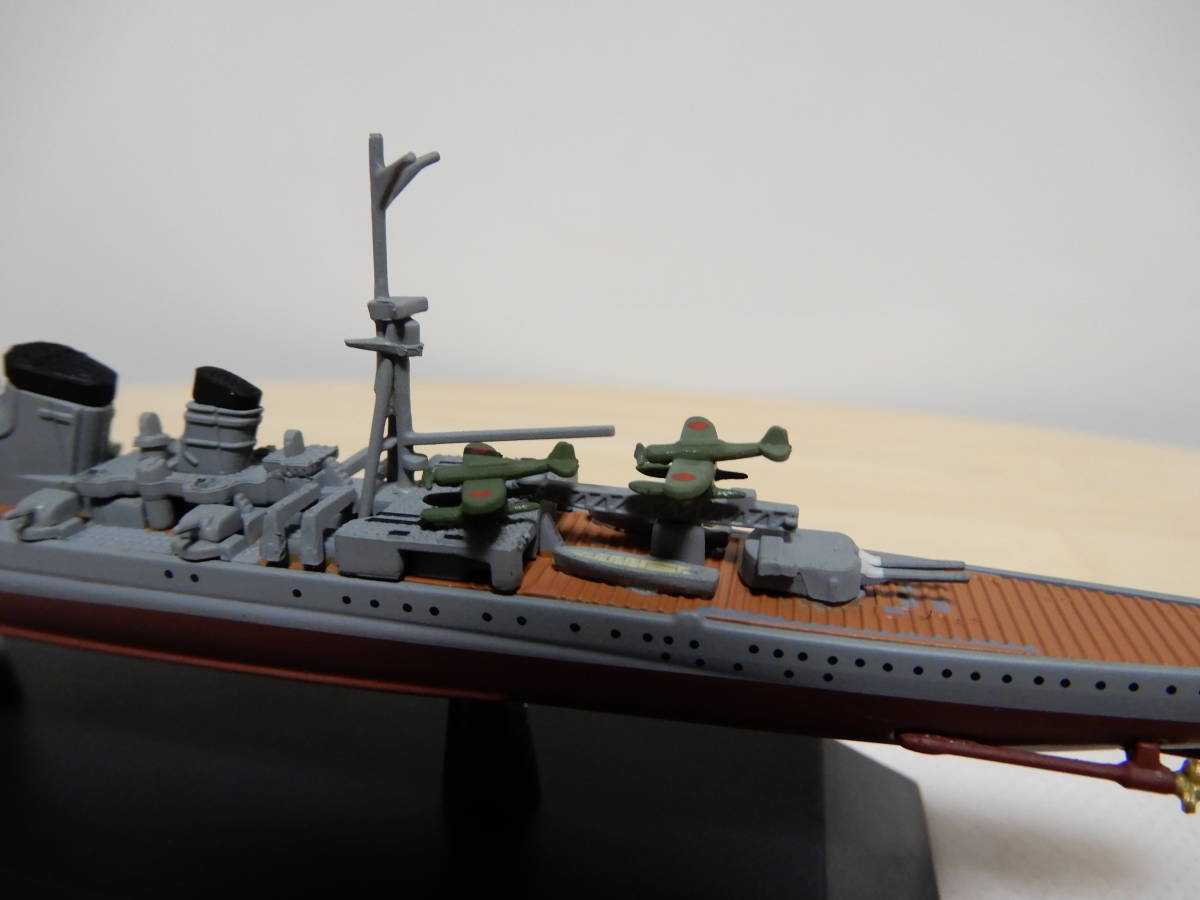 世界の軍艦コレクション 53 重巡 衣笠 1942年 日本海軍 重巡洋艦 1/1100 イーグルモス EAGLEMOSS ハーレクイン 大日本帝国海軍 きぬがさ_画像7