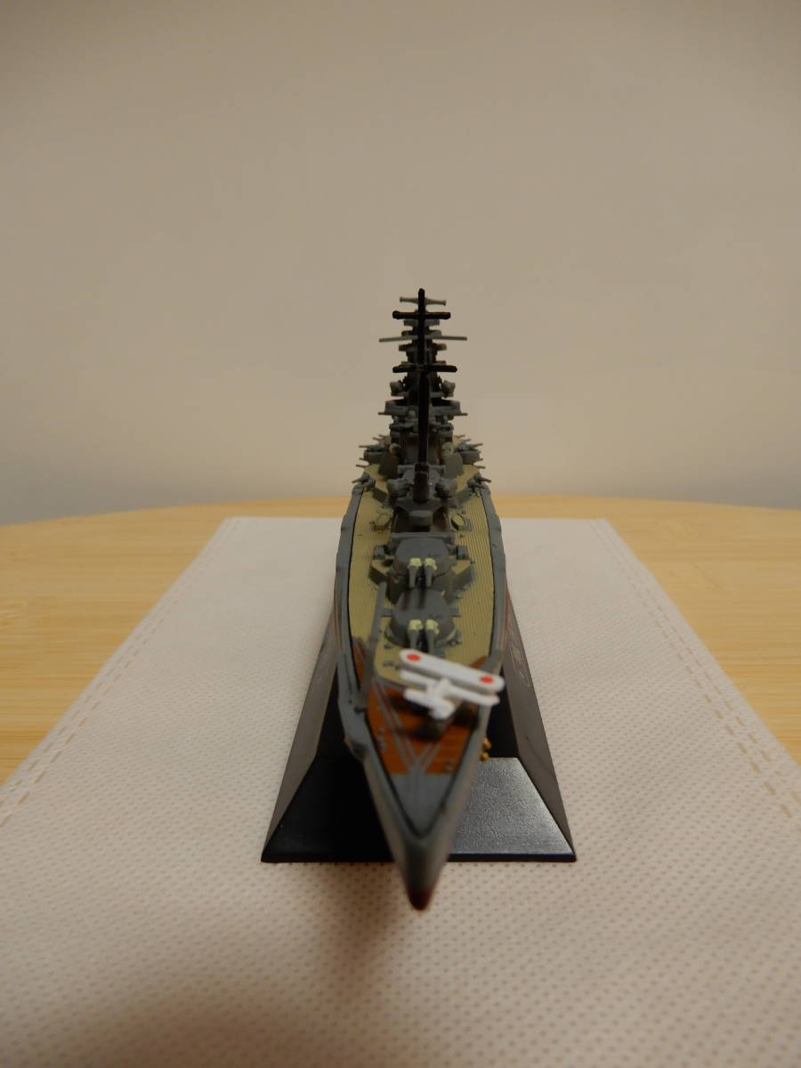  world. army . collection 12 battleship Hyuga city 1941 year Japan navy 1/1100 Eagle Moss EAGLEMOSS harlequin large Japan . country navy ....