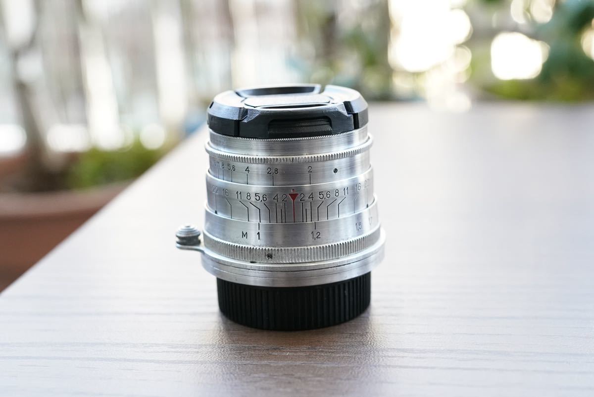 ほぼ未使用品 Mir-1v 37mm f2.8 M42 FLEKTOGON 4-