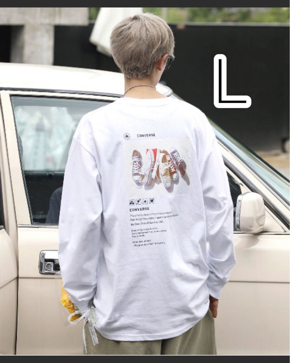 CONVERSE コンバース ロンT メンズ Lサイズ|PayPayフリマ