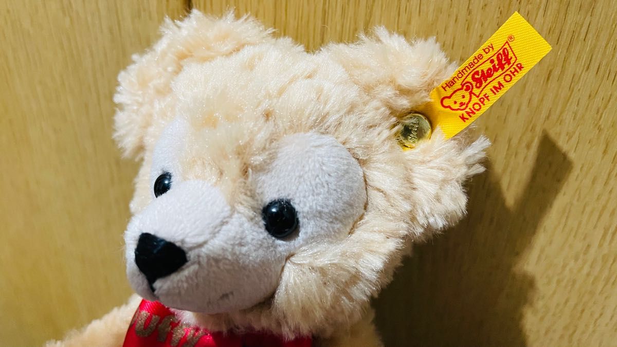 【激レア】【未使用】ダッフィー スペシャルプラッシュ リトル・ダッフィー ぬいぐるみ 10周年 シュタイフ社プロデュース 限定品