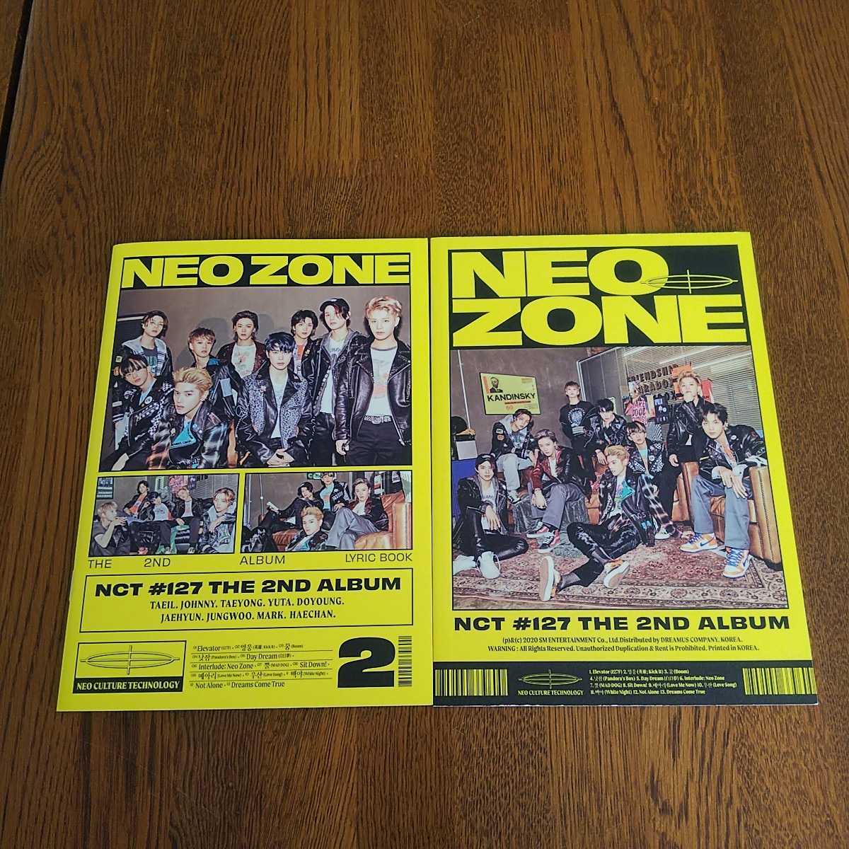 NCT#127 NEO ZONE CD 可動確認済み_画像5
