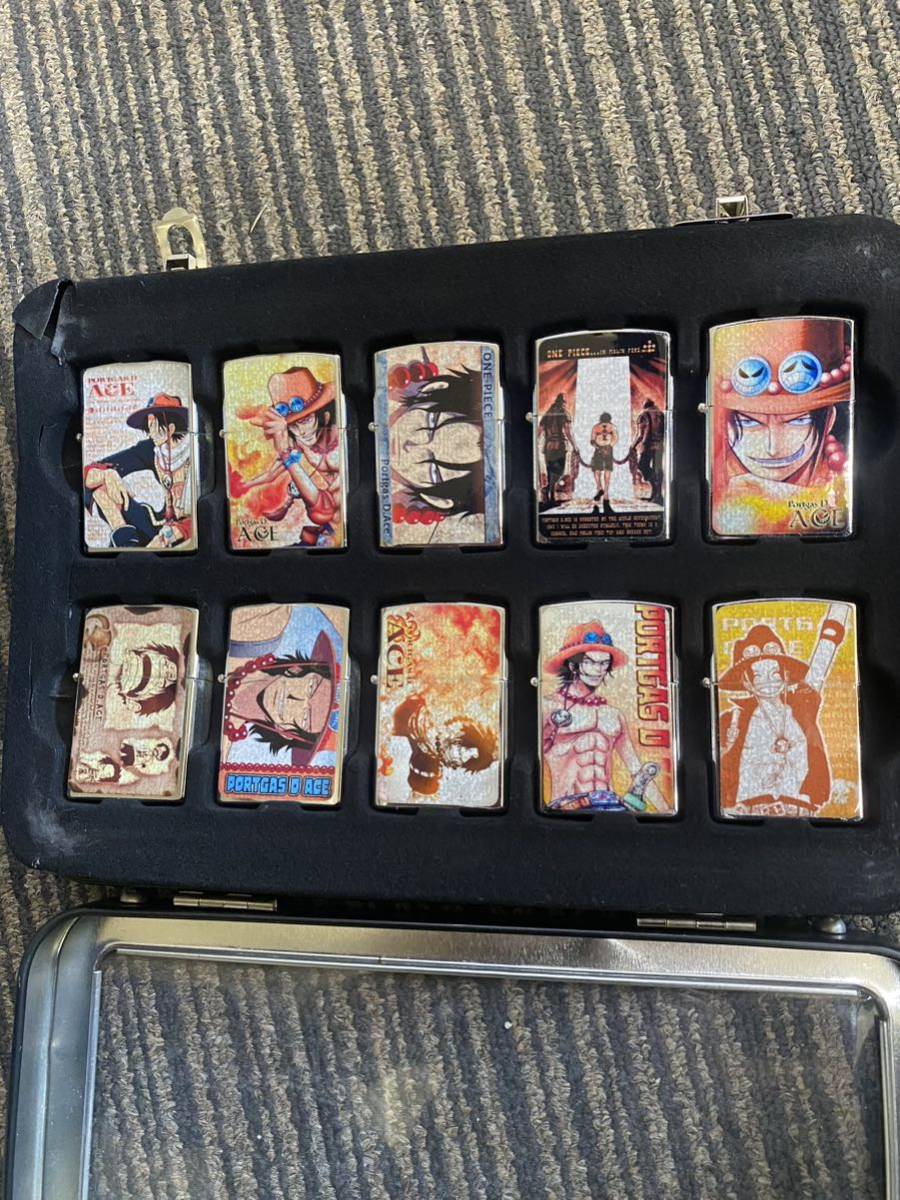◇送料込み ワンピース ONE PIECE オイルライター ZIPPO風 未着火