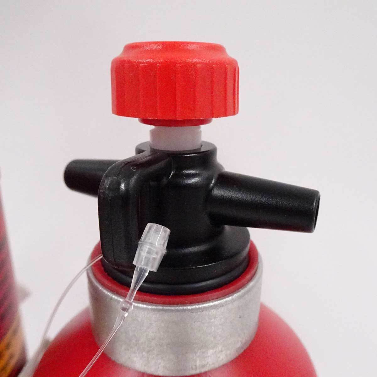 [ used * unused goods ][2 pcs set ] tiger n gear fuel bottle 0.5L/0.3L red TR-506005/TR-506003 trangia outdoor camp 